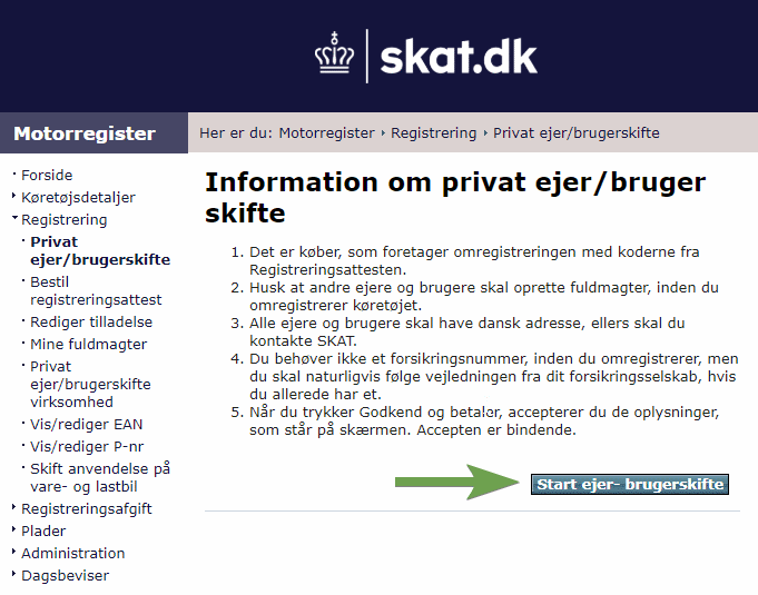 Omregistrering af [7 trin] Sådan laver du ejerskifte | NemBilhandel